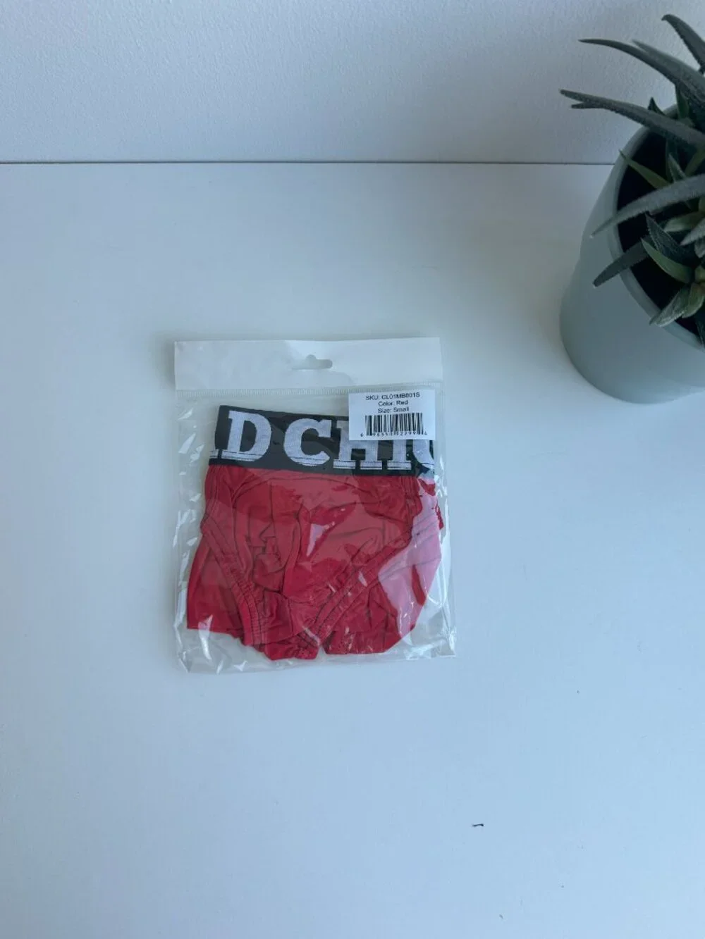 BAD CHICO - Red Alert - Modal Brief - Red (Size S)
